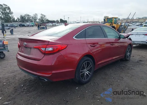 2015 Hyundai Sonata Se из США, поврежденный, VIN 5NPE24AF7FH007419